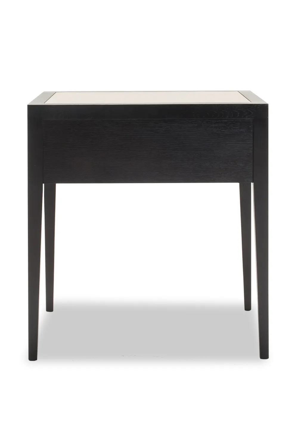 Beige Leather Bedside Table | Liang & Eimil Liza