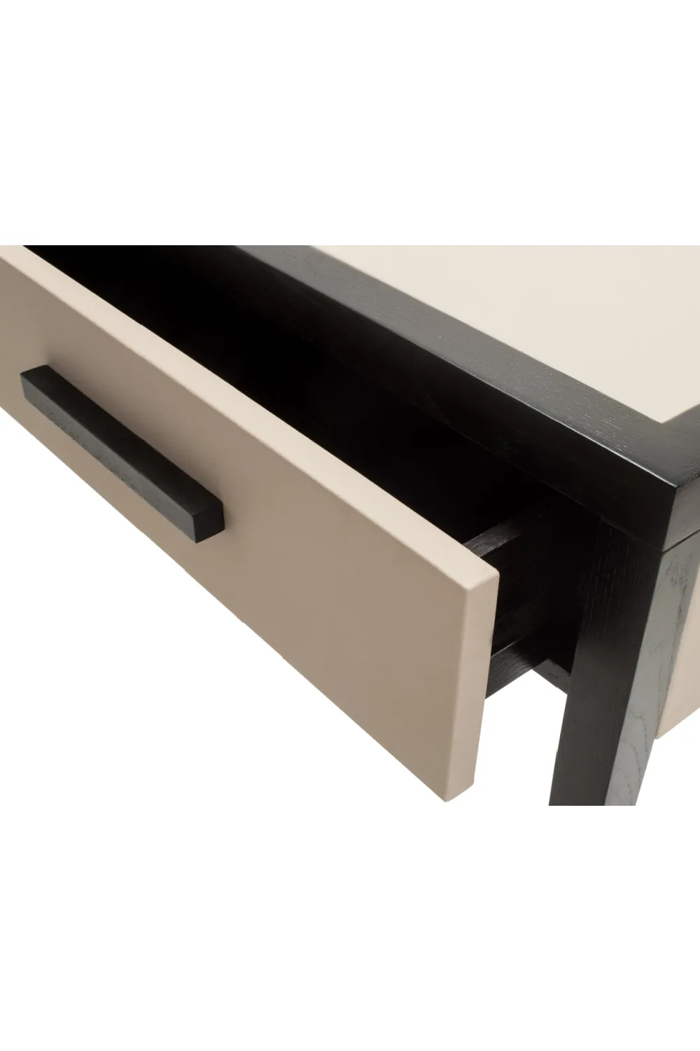 Beige Leather Console Table | Liang & Eimil Liza