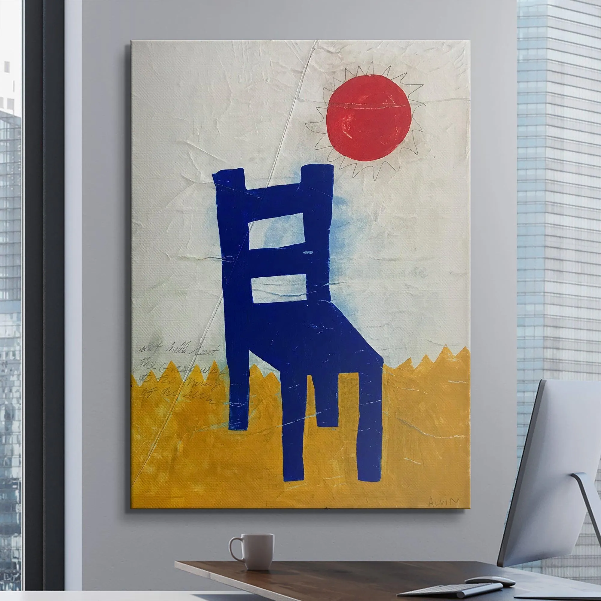 Blue Chair