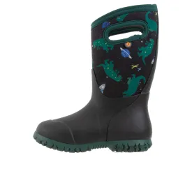 Bogs Childrens York Jurassic Dino Black Multi