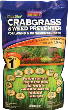 Bonide Fertilizer - Duraturf Crabgrass & Weed Preventer For Lawns