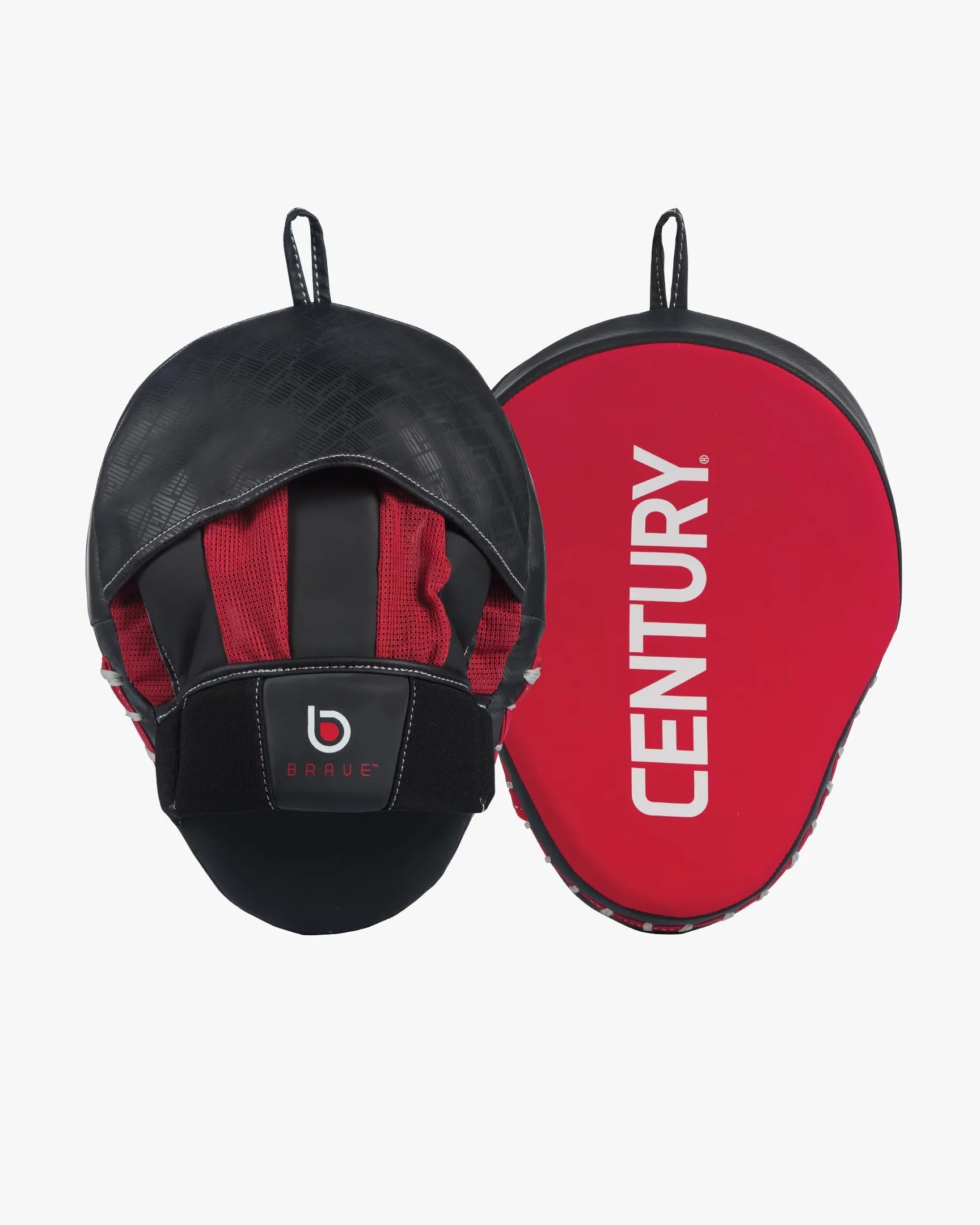 Brave Punch Mitt Pair - Red/Black