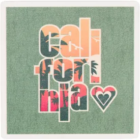 California Palms Ceramic Coaster