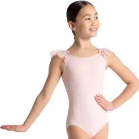 Capezio Spot on Kids Flutter Sleeve Leotard - Girls