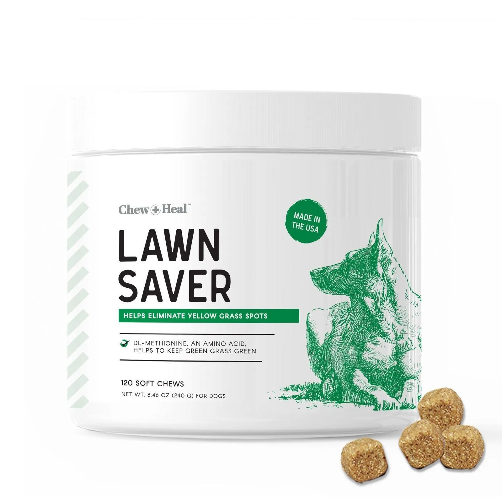 Chew   Heal Grass Saver Chews For Dogs