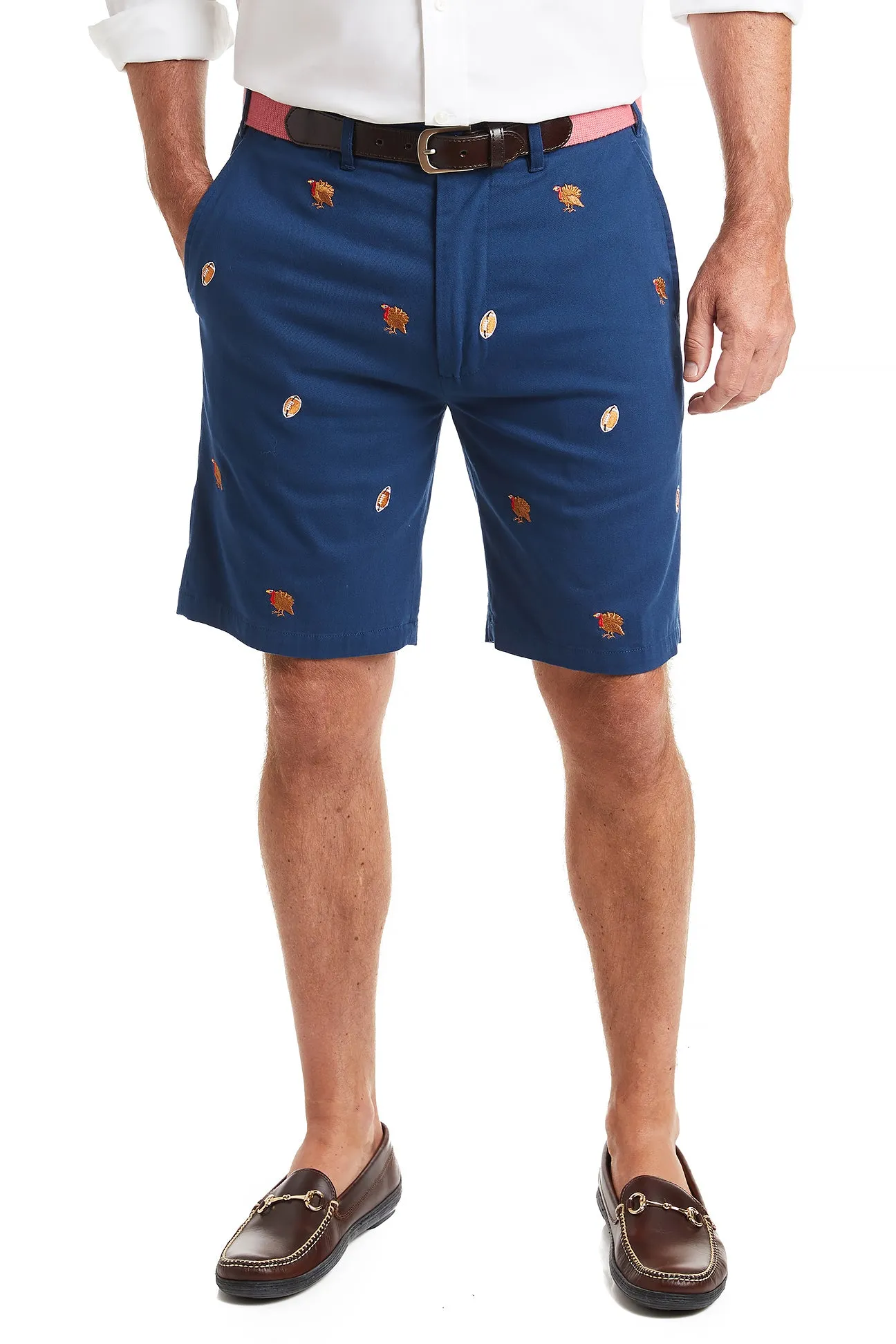 Cisco Short Nantucket Navy with Turkey & Football