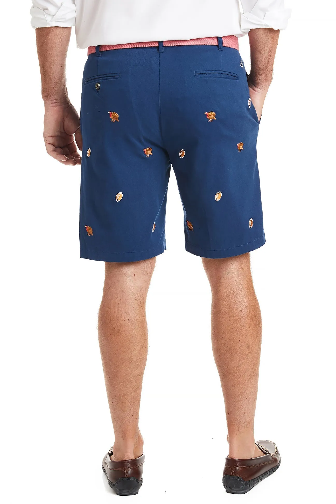 Cisco Short Nantucket Navy with Turkey & Football