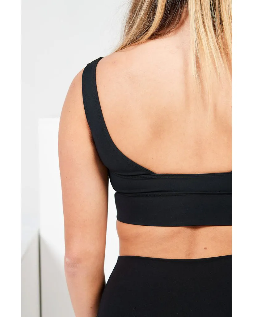 Claudia Dean World Active Mid Crop Top  - Womens