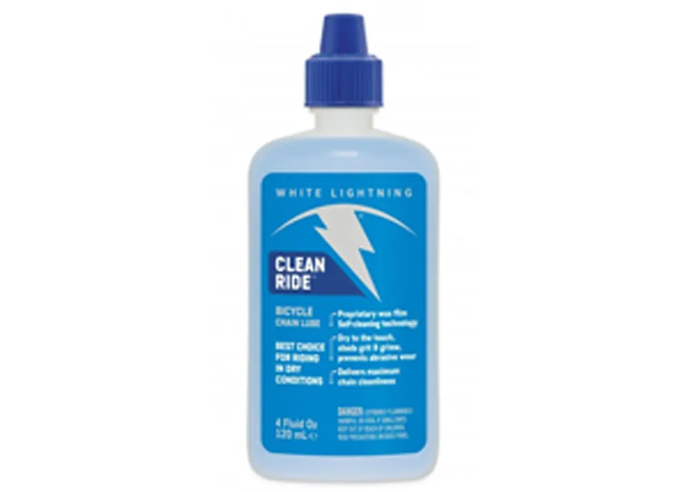 Clean Ride Bike Chain Wax Lube - 4 fl oz, Drip