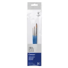 Cotman Brush Short Handle Pack of 3 - Set 2