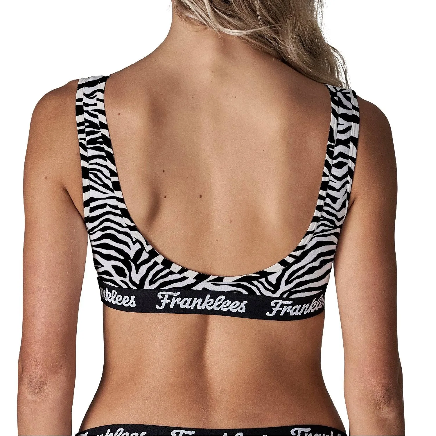 Crop Top | Soft Cotton | Zebra