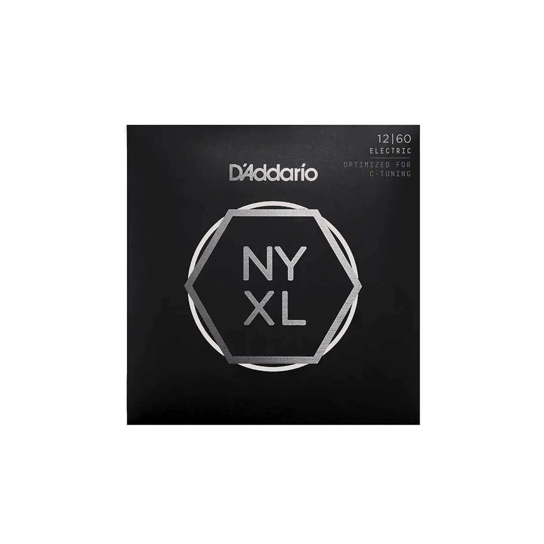 D'Addario NYXL1260 Nickel Wound Electric Guitar Strings - .012-.060 Extra Heavy