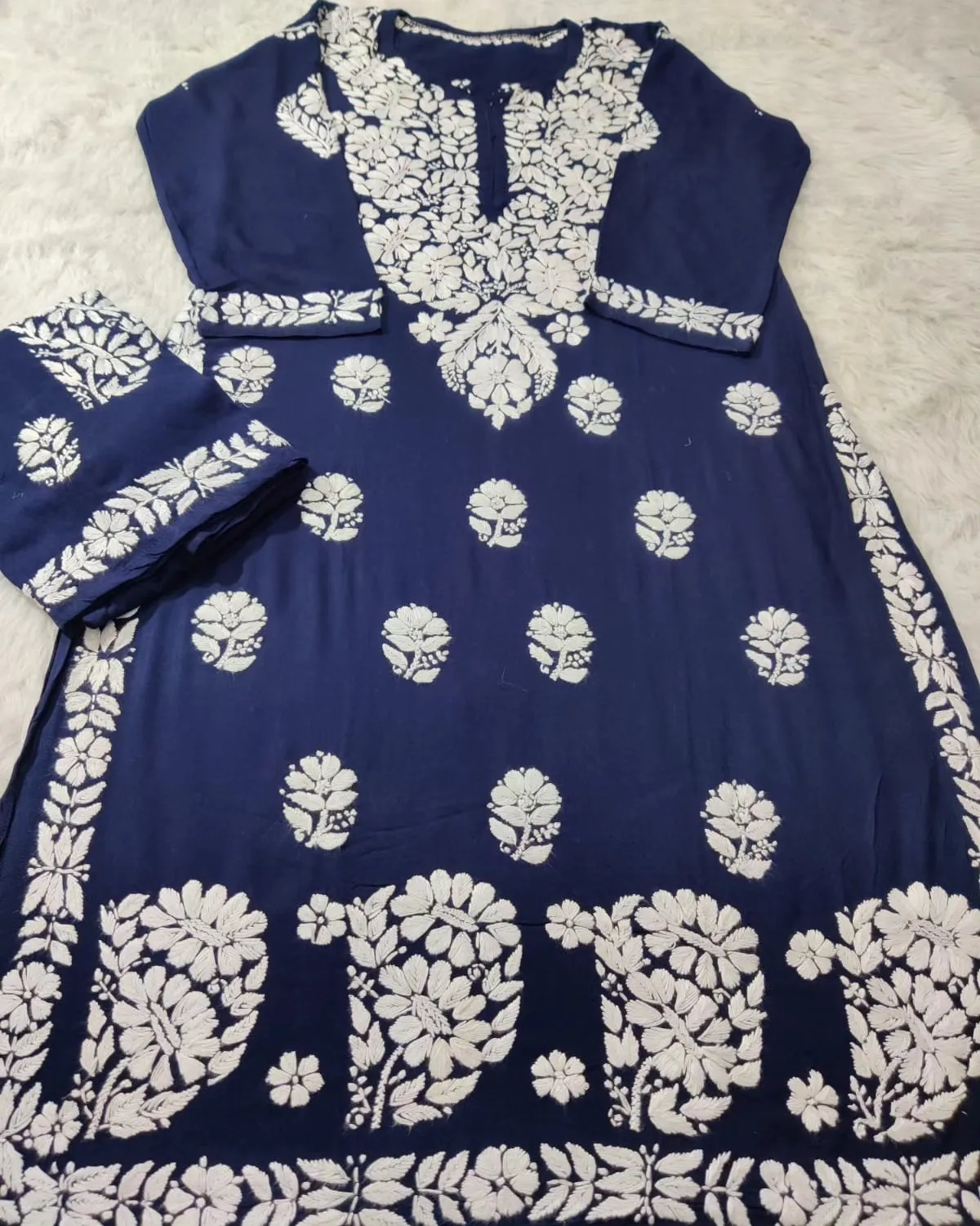 Daniya Premium Chikankari Modal Co-ord Sets