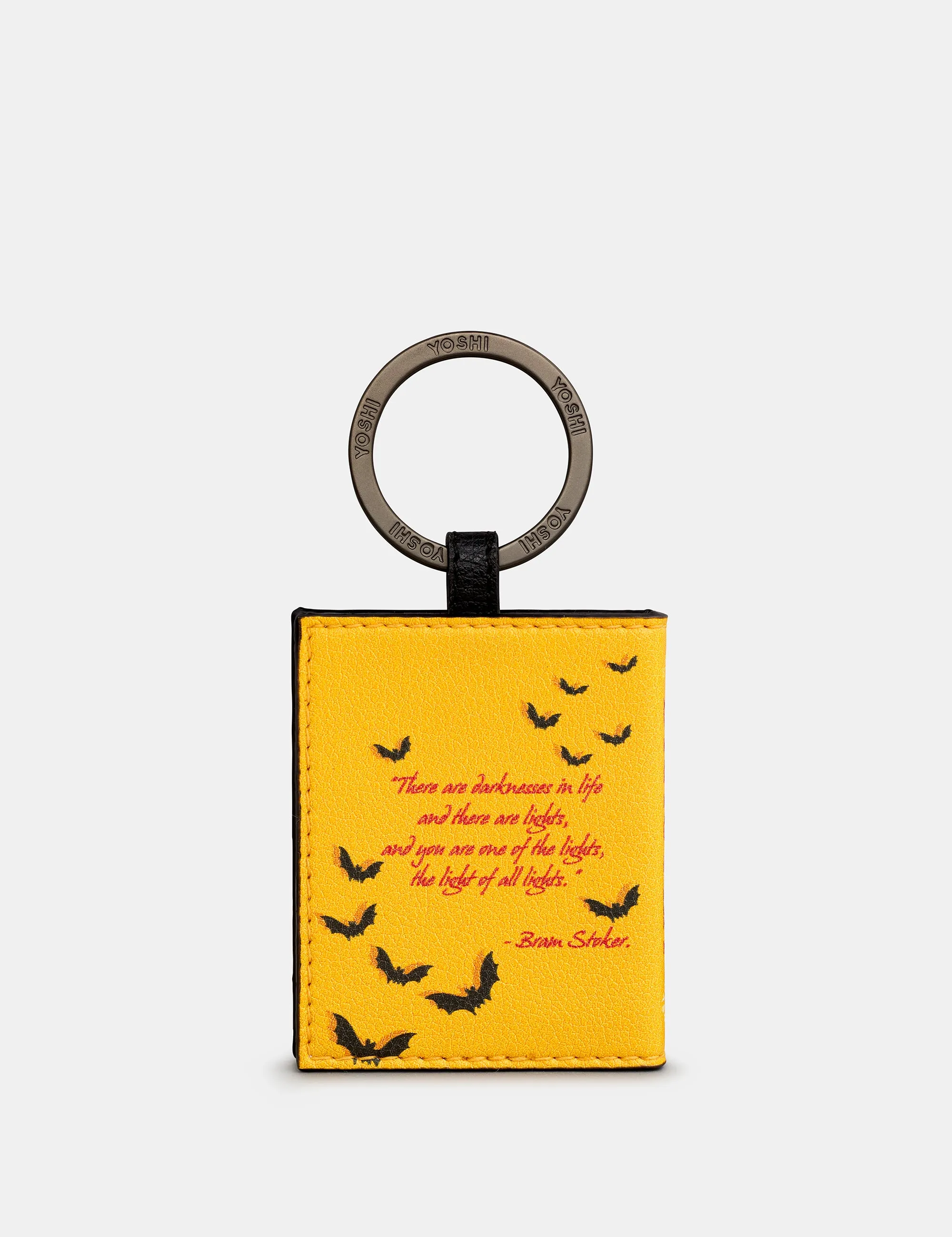 Dracula Vegan Leather Keyring