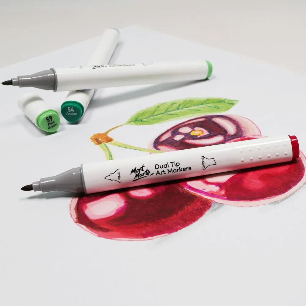 Dual Tip Art Marker Premium - Vivid Green 46