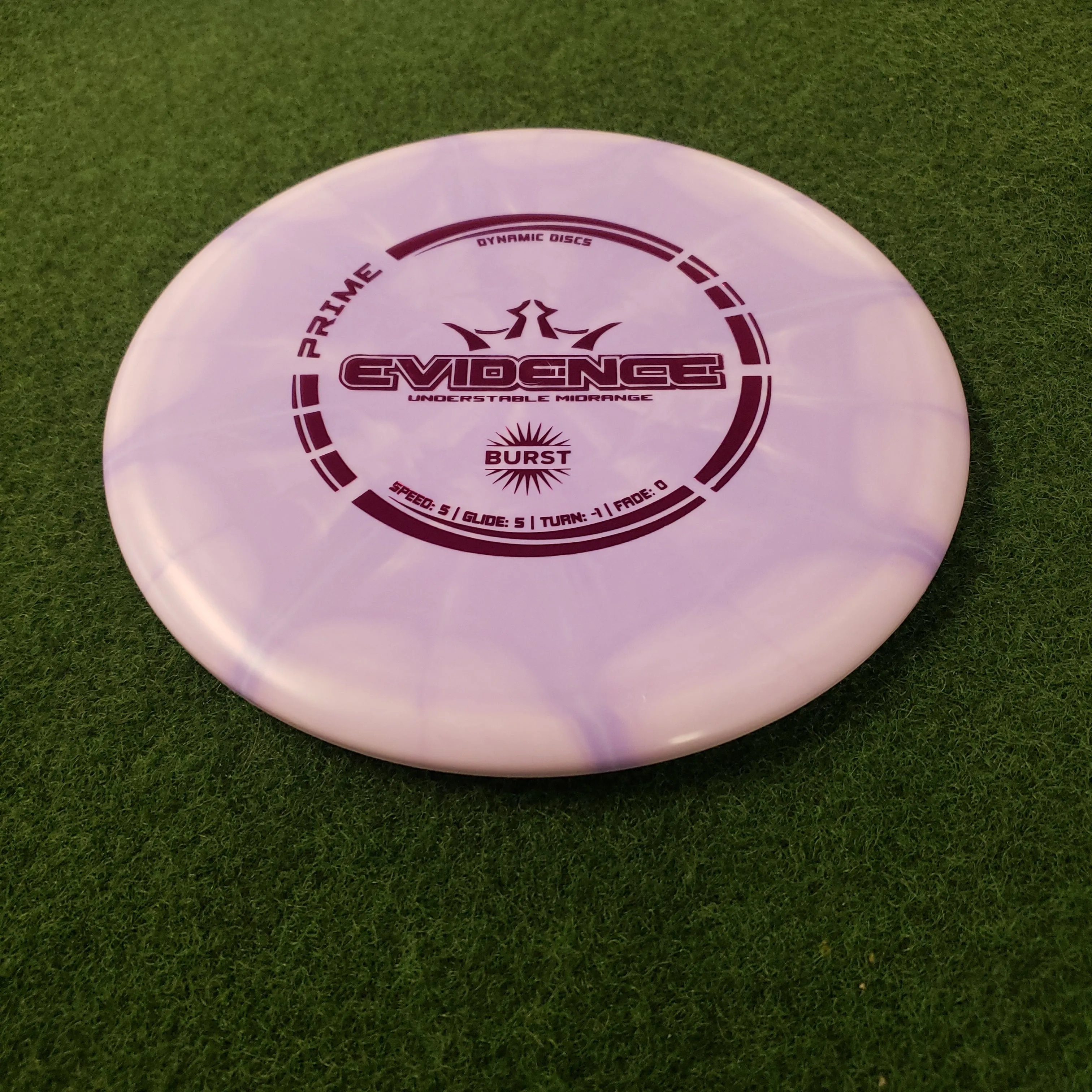 Dynamic Discs Evidence [ 5 5 -1 0 ]