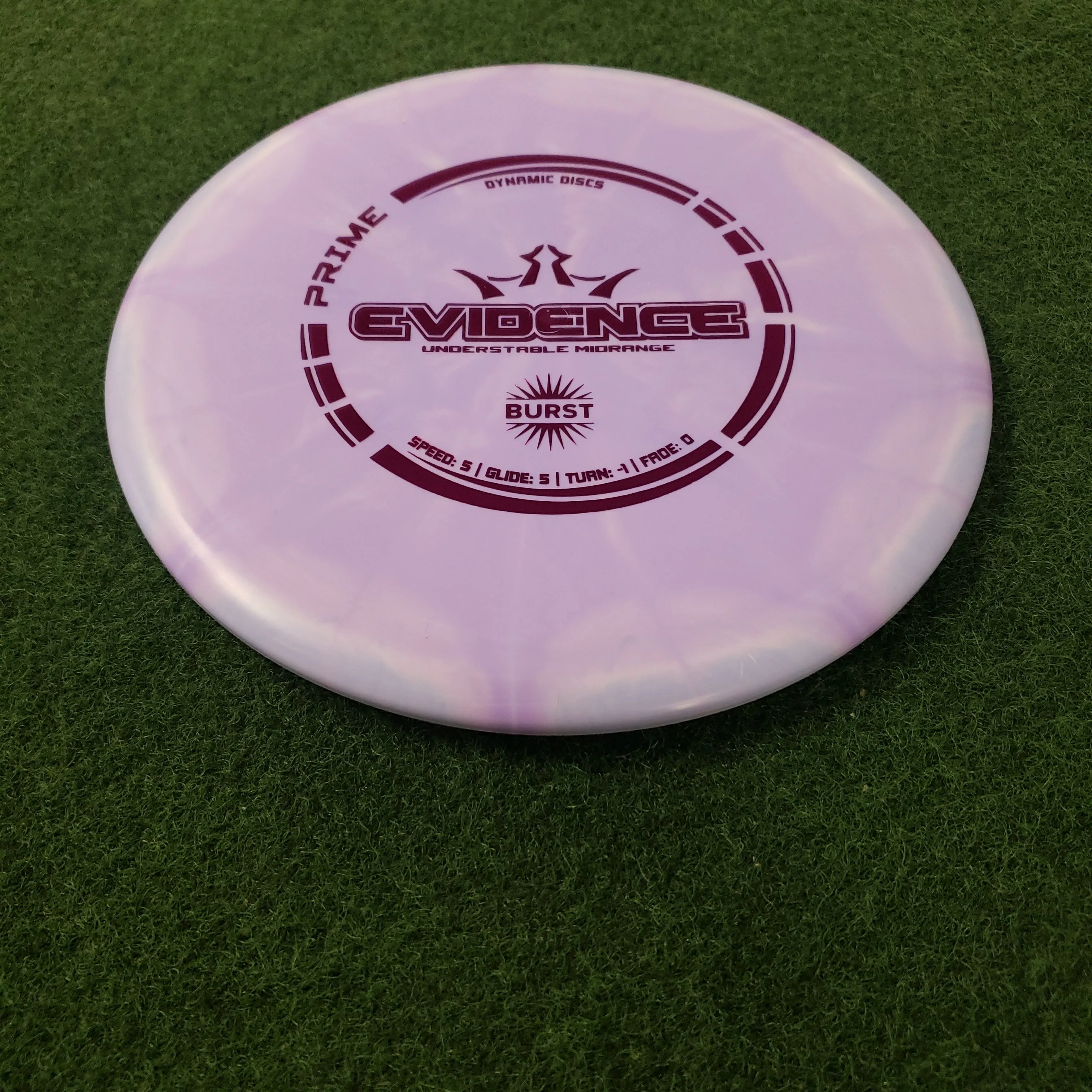 Dynamic Discs Evidence [ 5 5 -1 0 ]