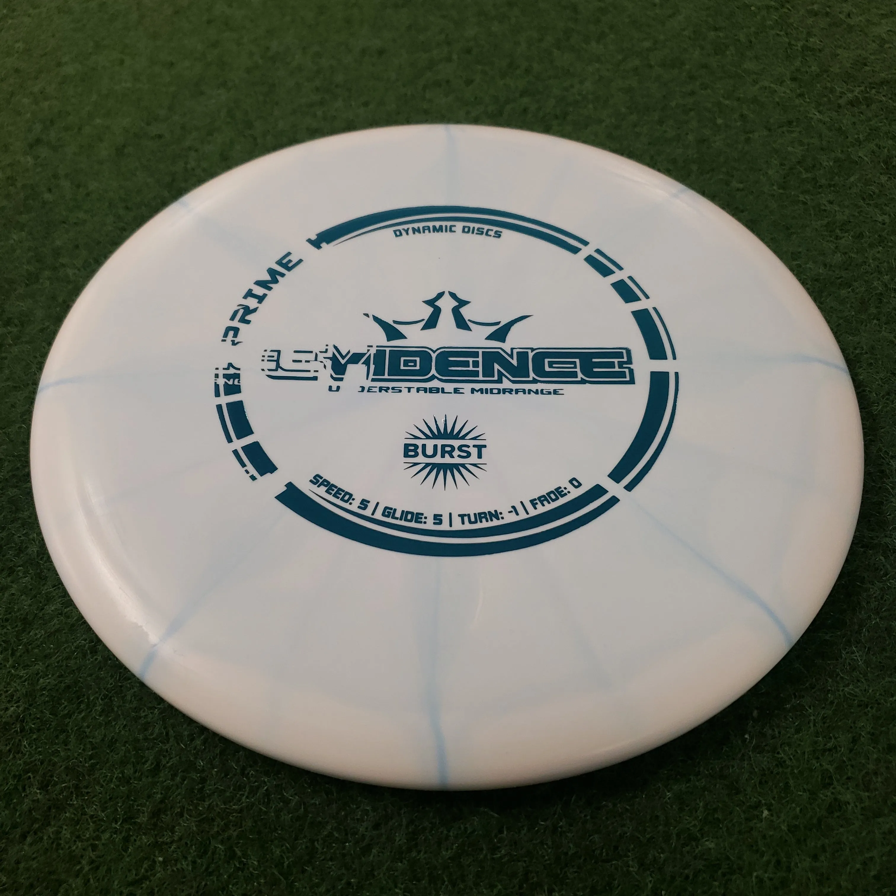 Dynamic Discs Evidence [ 5 5 -1 0 ]