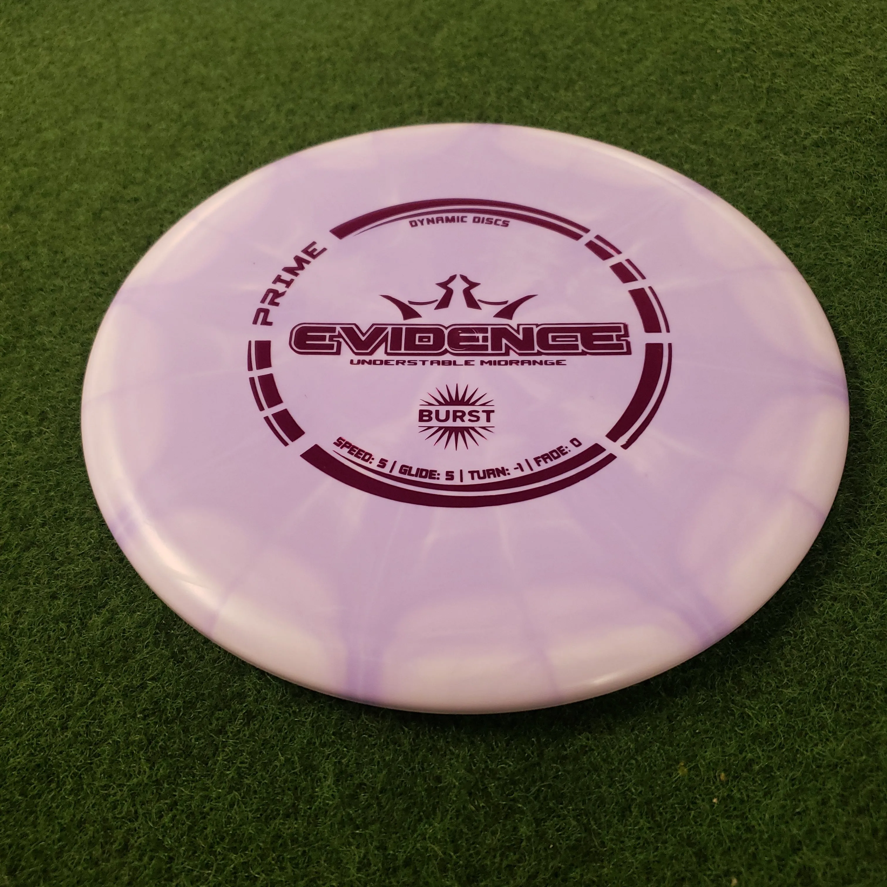 Dynamic Discs Evidence [ 5 5 -1 0 ]