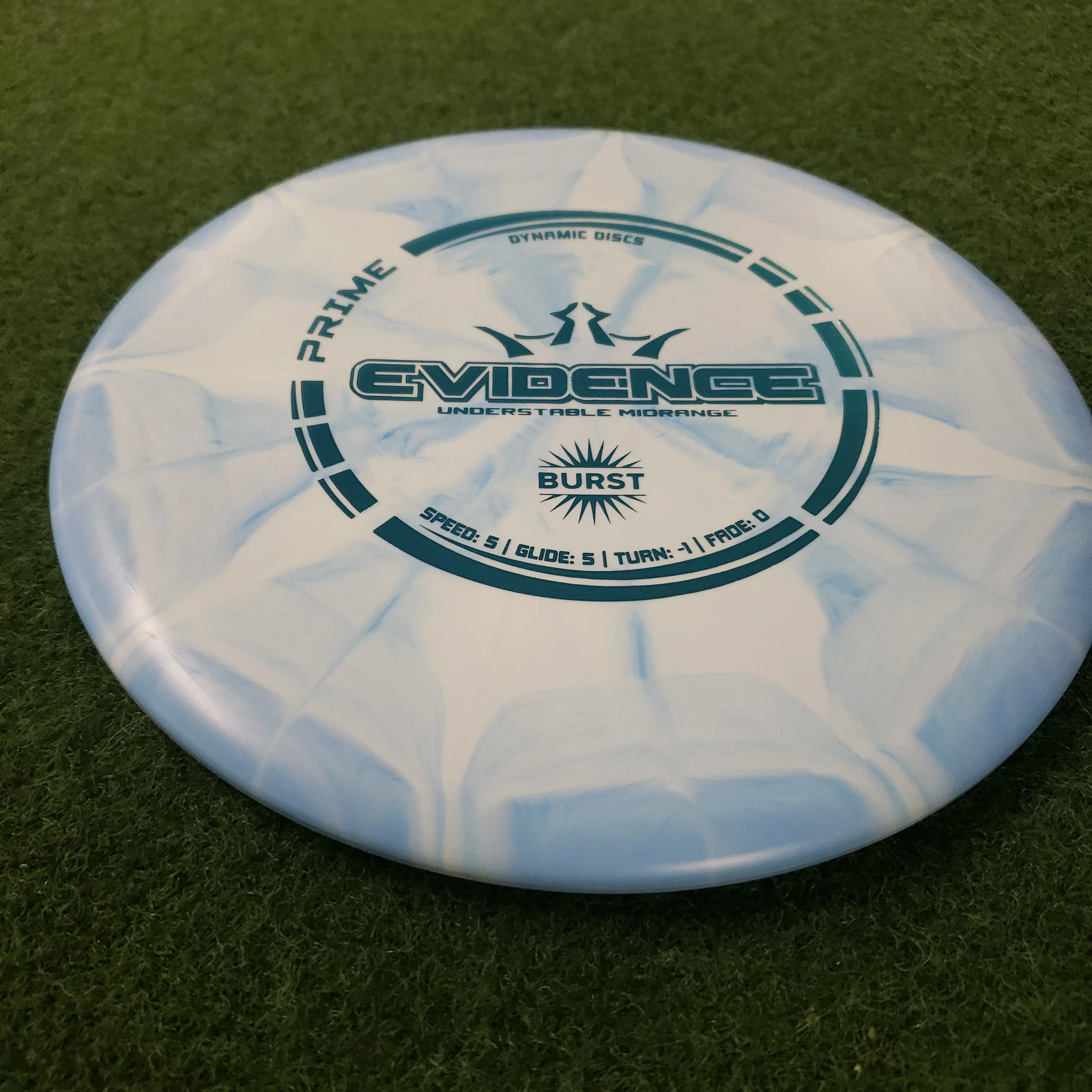 Dynamic Discs Evidence [ 5 5 -1 0 ]