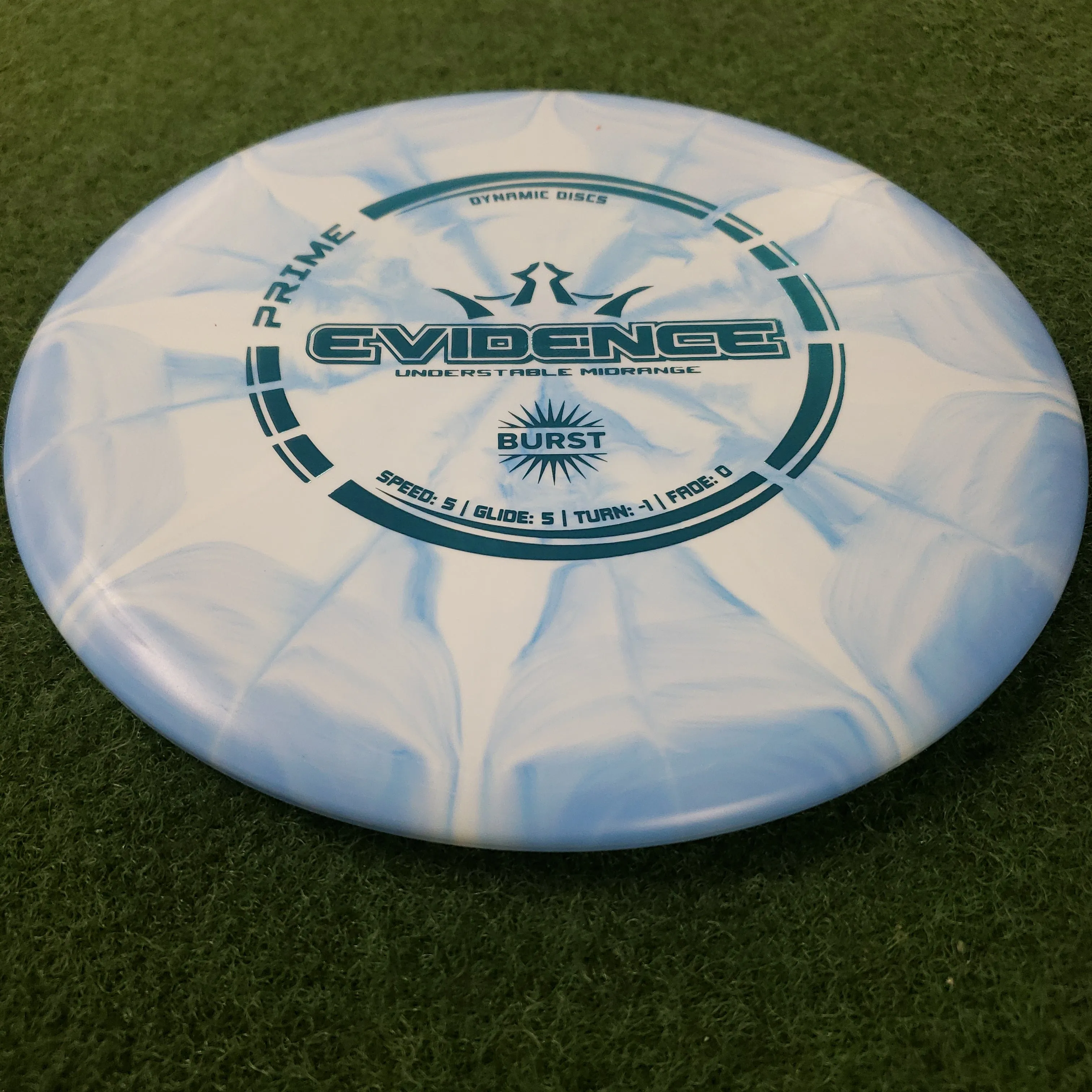 Dynamic Discs Evidence [ 5 5 -1 0 ]