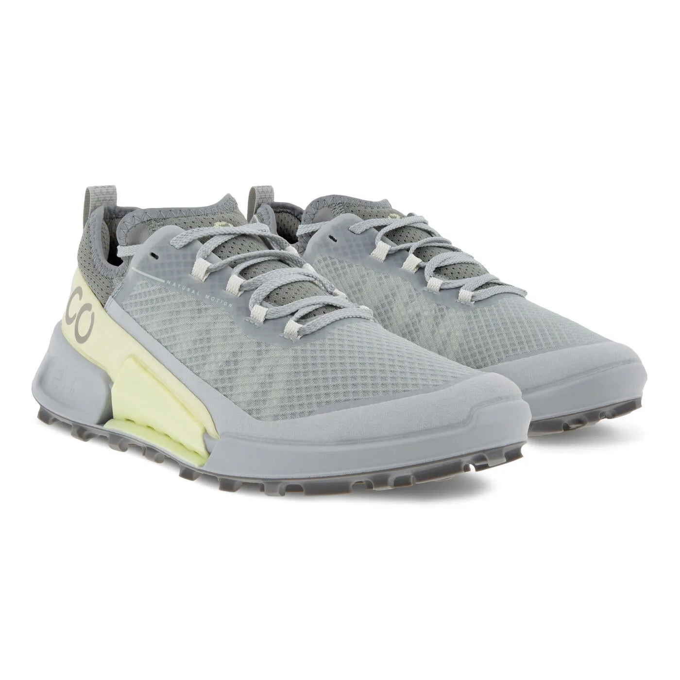 Ecco Biom 2.1 X Country Sneaker - Concrete / Sherbet