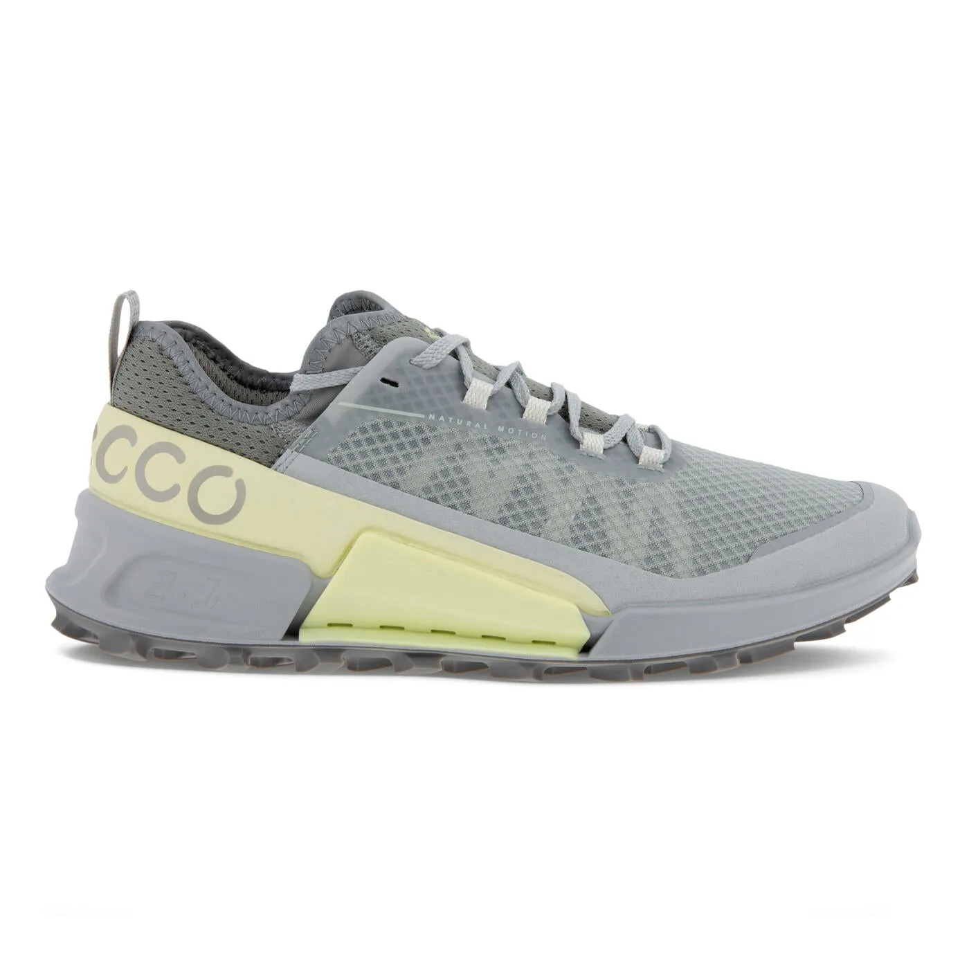 Ecco Biom 2.1 X Country Sneaker - Concrete / Sherbet