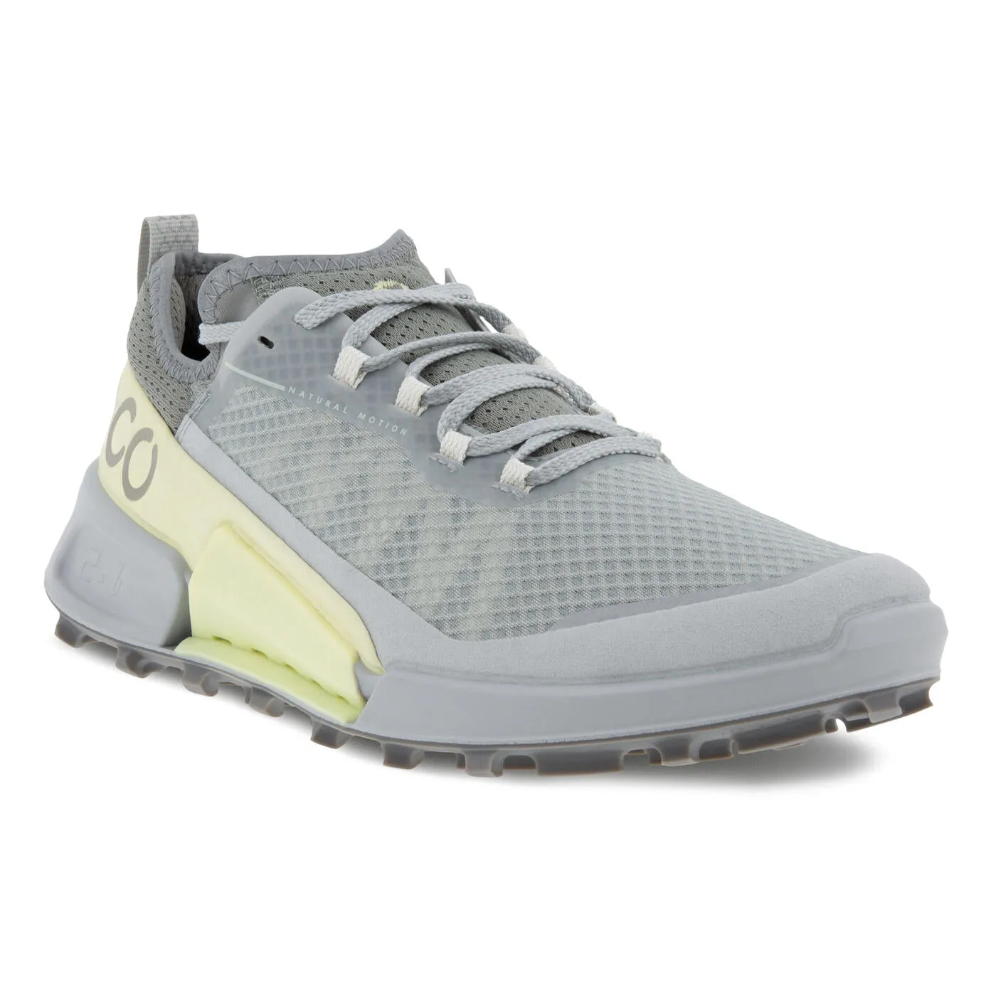 Ecco Biom 2.1 X Country Sneaker - Concrete / Sherbet