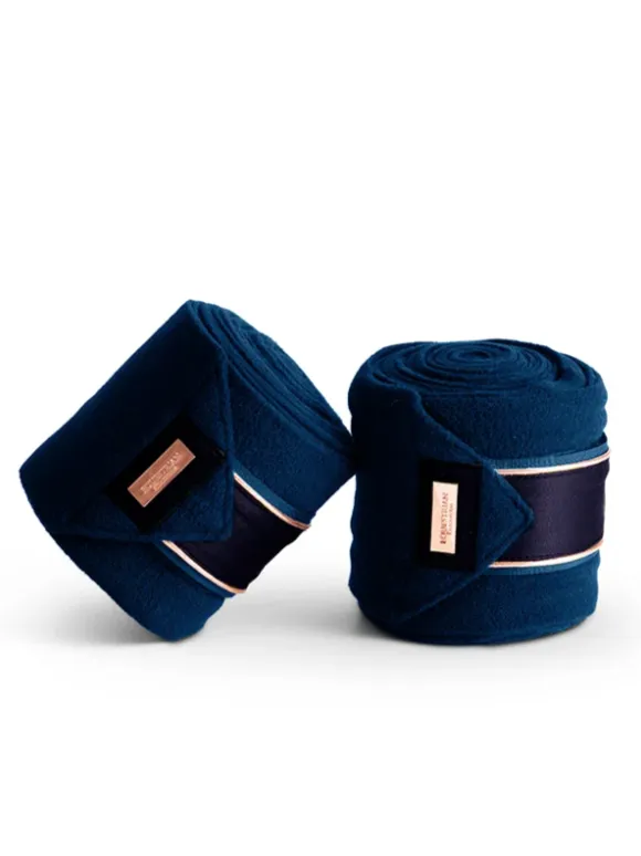 EQUESTRIAN STOCKHOLM MONACO BLUE POLO WRAPS