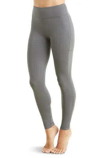 Flex Tek - Crop and Leggings set - Grey - FINAL SALE