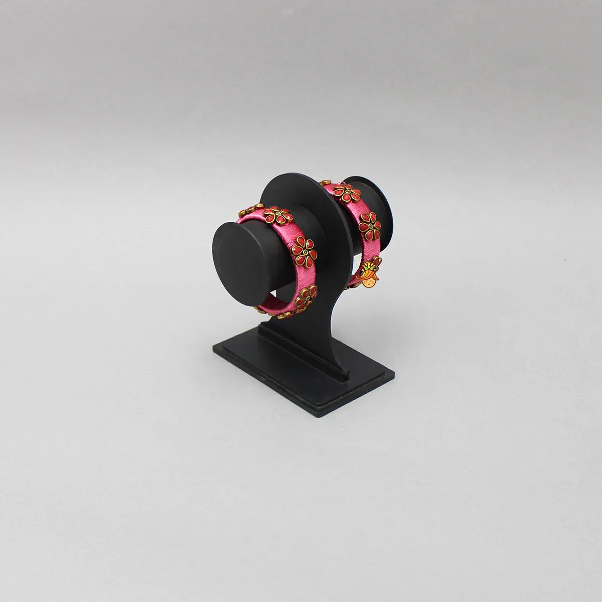 Floral Pink Bangles