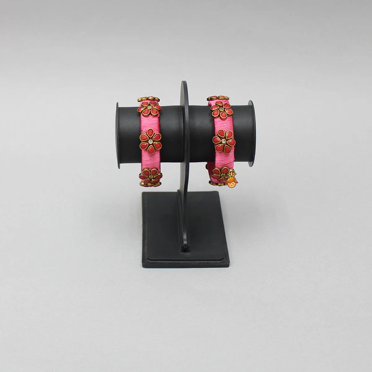 Floral Pink Bangles