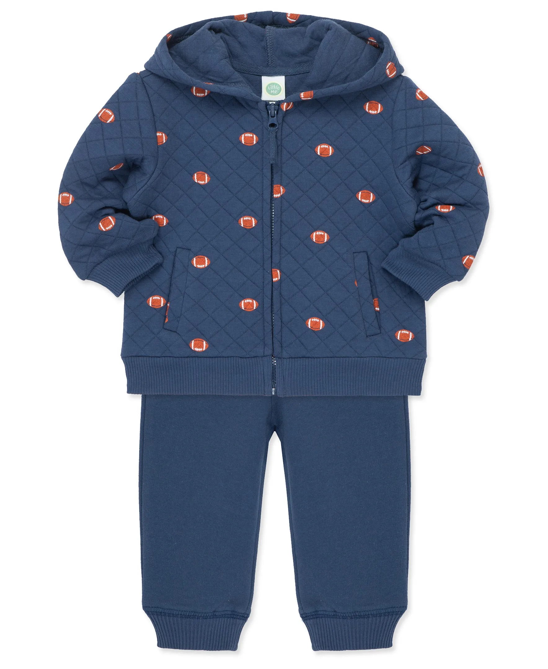 Football Hoodie Set (2T-4T)