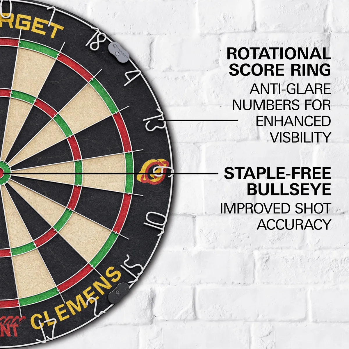 Gabriel Clemens Dartboard Set by Target