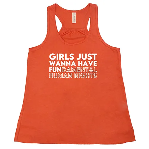 Girls Just Wanna Have Fundamental Human Rights Shirt