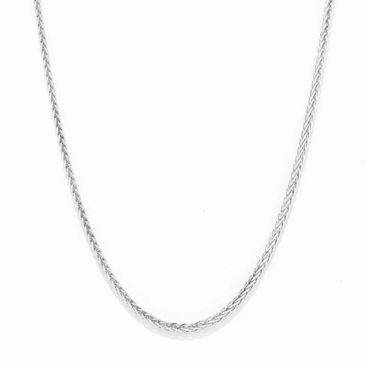 Glitter Chain - White Gold