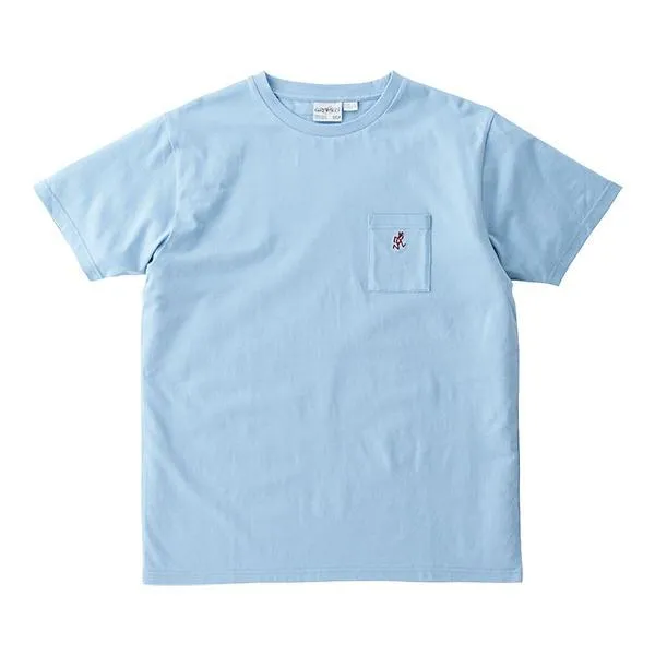 Gramicci One Point Pocket T-Shirt Blue