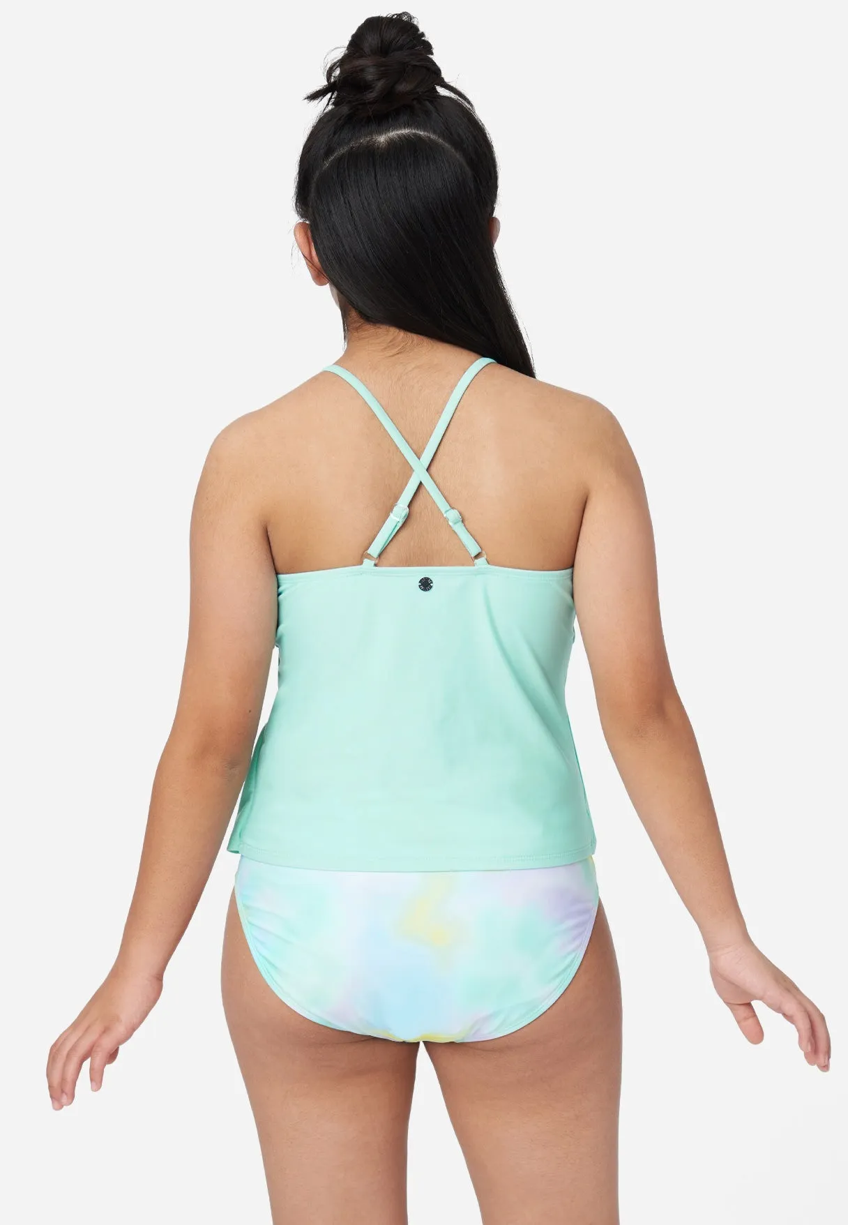 Graphic Tankini Swim Set