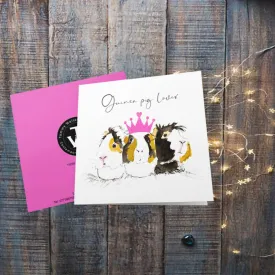 Guinea Pig Lover Greetings Card