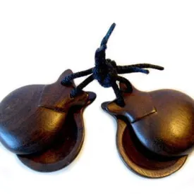 Happy Dance Wooden Castanets