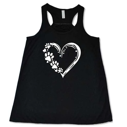 Heart With Paws Shirt