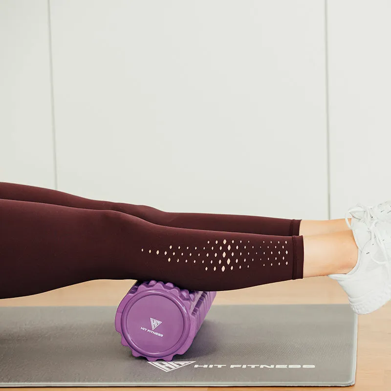 Hit Fitness Foam Roller | Purple