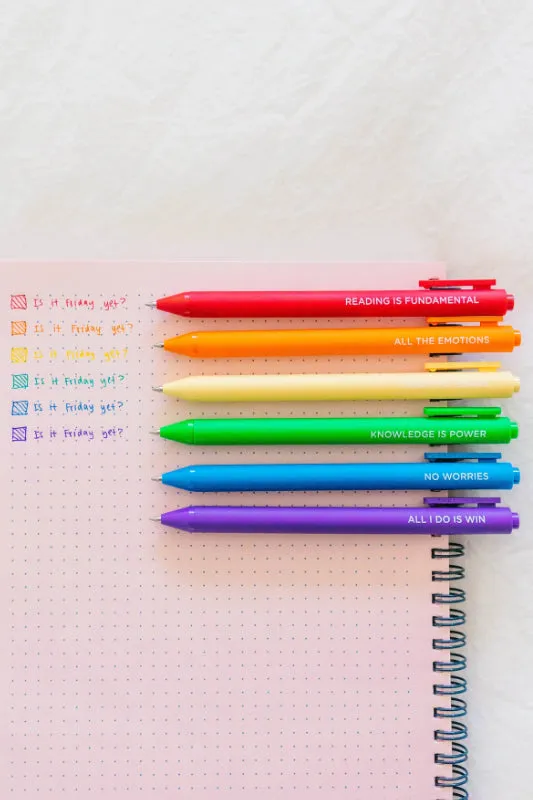 jotter sets - 6 pack