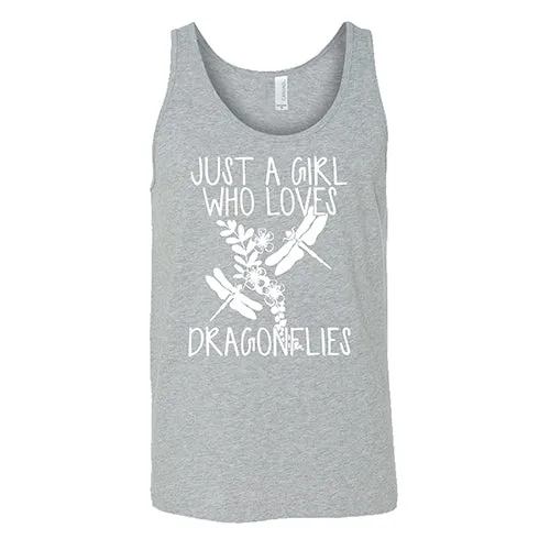 Just A Girl Who Loves Dragonflies Shirt Unisex