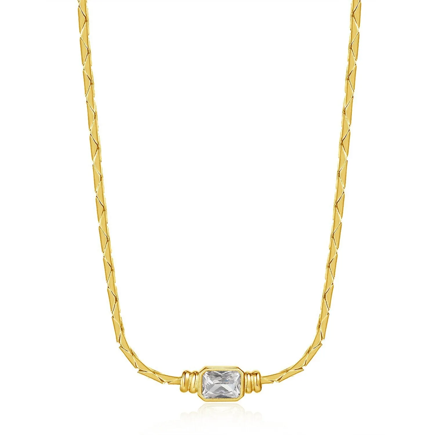 Just Lil Things Artificial Gold Necklace jltn1115