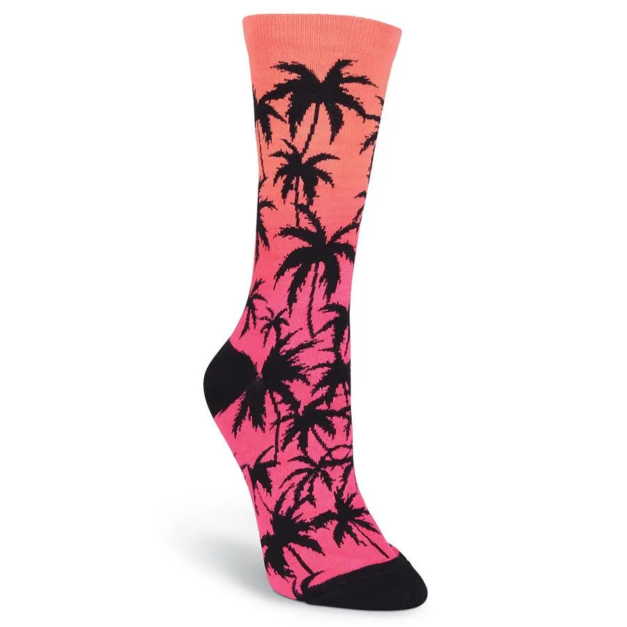 K Bell Womens Palm Crew Sock