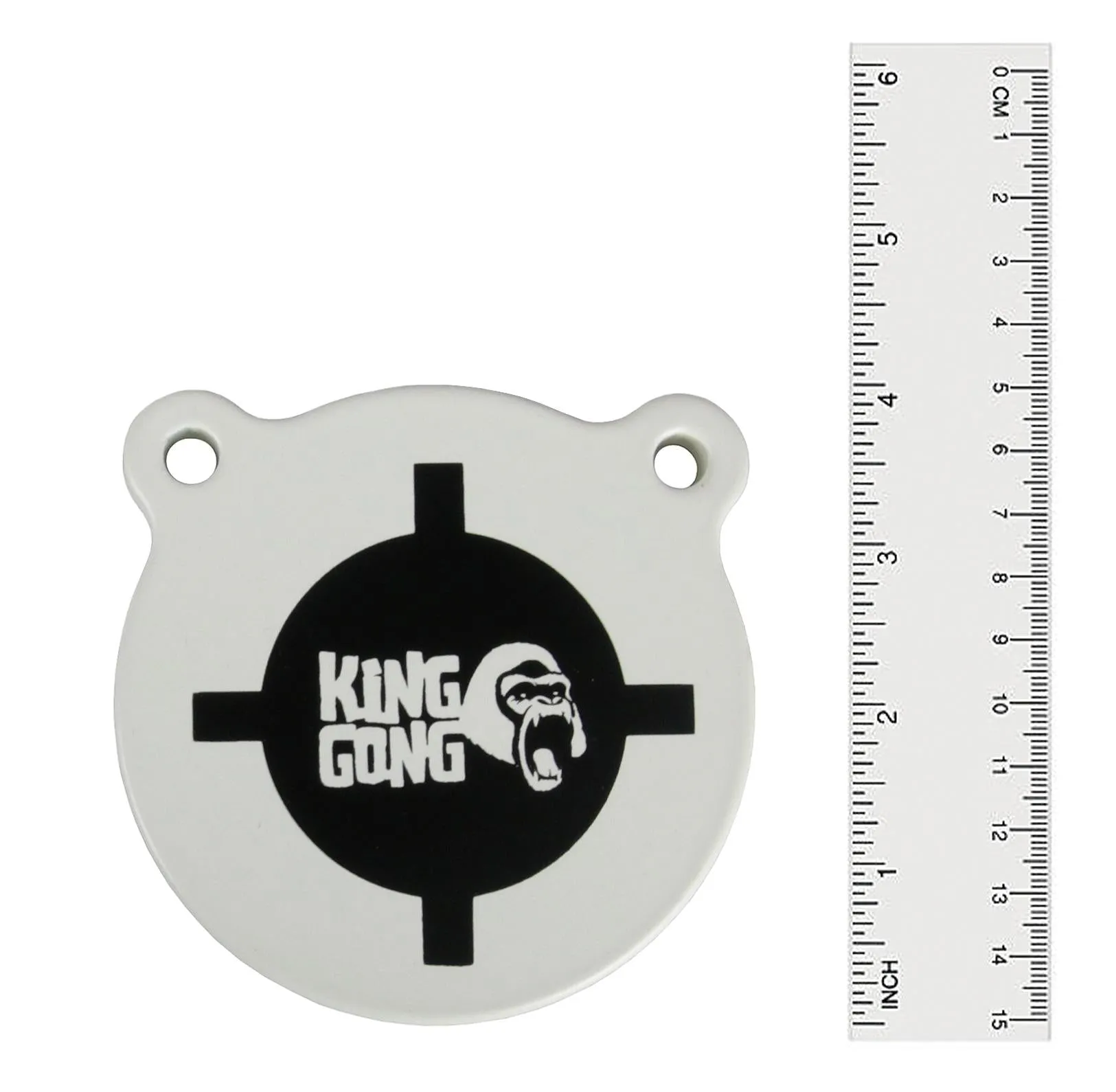 King Gong AR500 Steel Target Gong: 4"