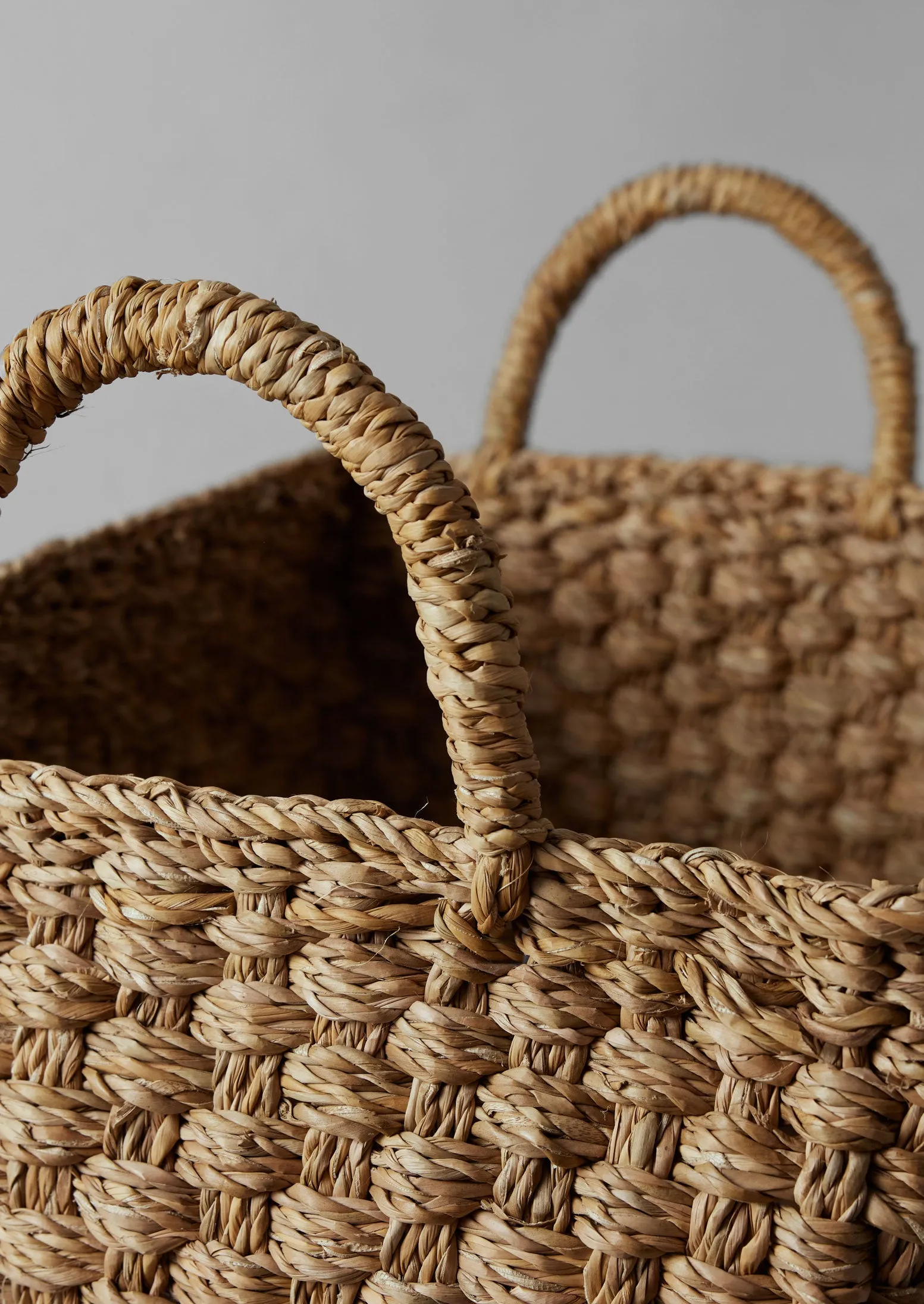 Large Chatai Weave Hogla Basket | Natural