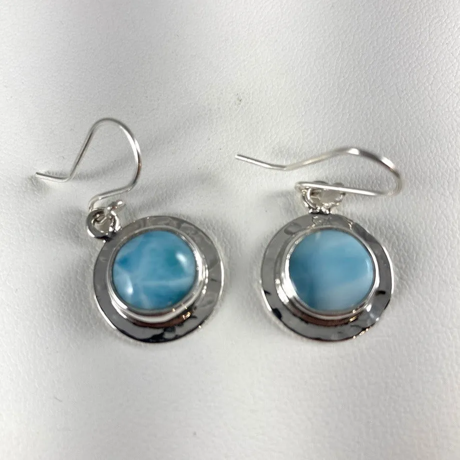 Larimar & Sterling Silver Pendant