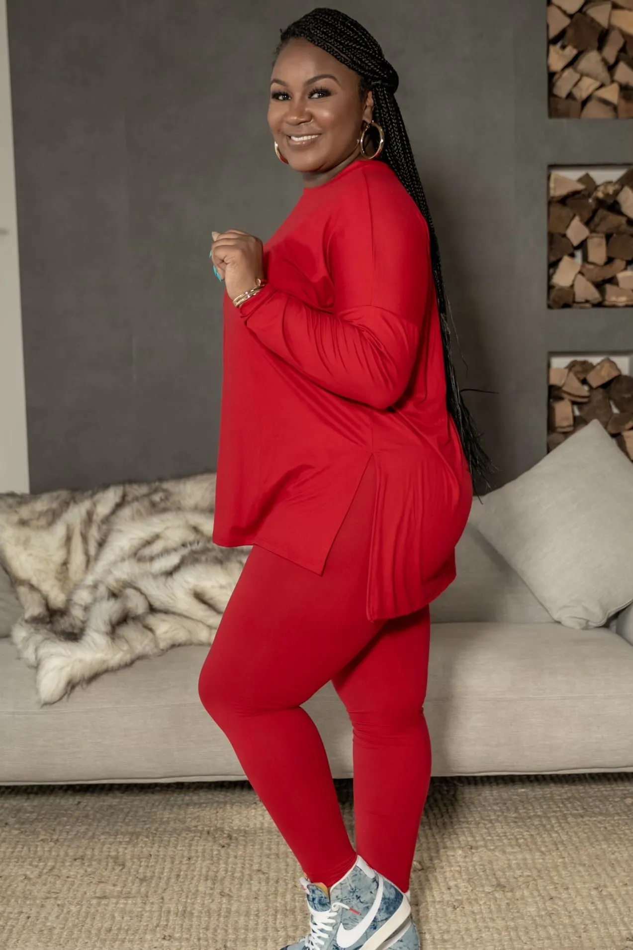 Loungewear Red Relax Set